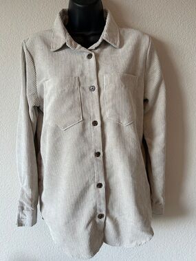 Altar’d State Corduroy Button-Up Shirt